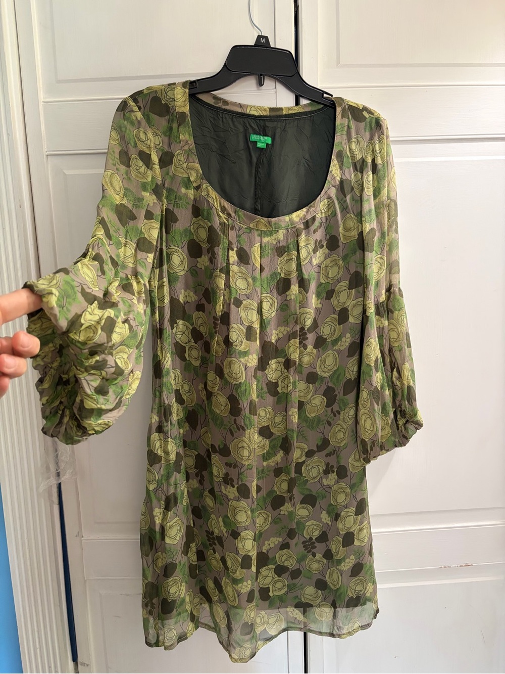 Benetton chiffon dress